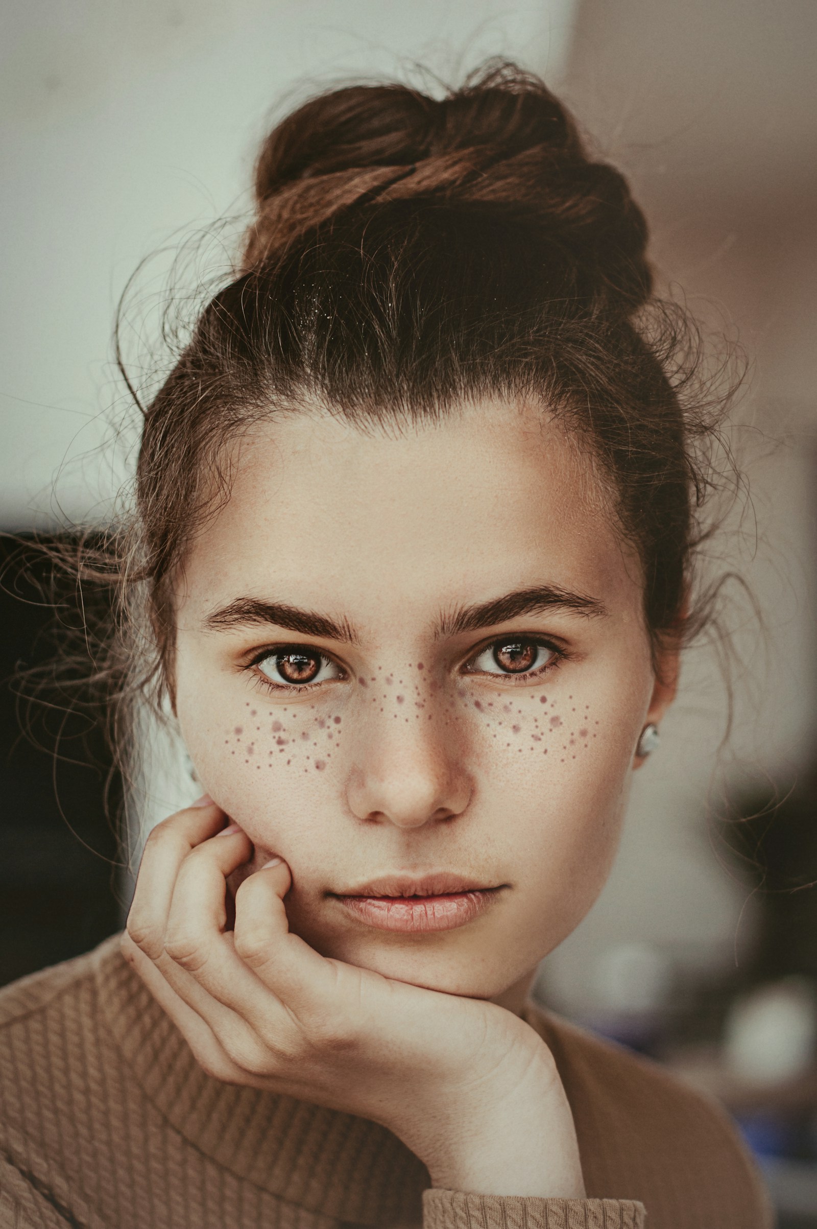 Beauty-портрет в студийном свете