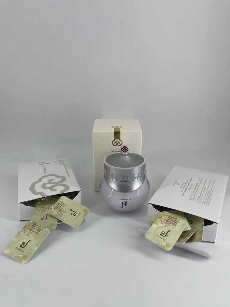 The history of Whoo Gongjinhyang: Seol Radiant White Moisture Cream Special Set (Box 6) (530 g)