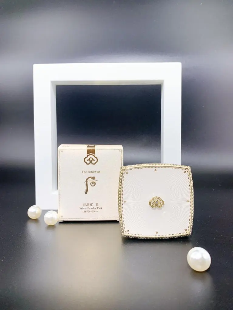 THE HISTORY OF WHOO Velvet Powder Pact SPF30/PA+ (BOX 10/30)  (100  )