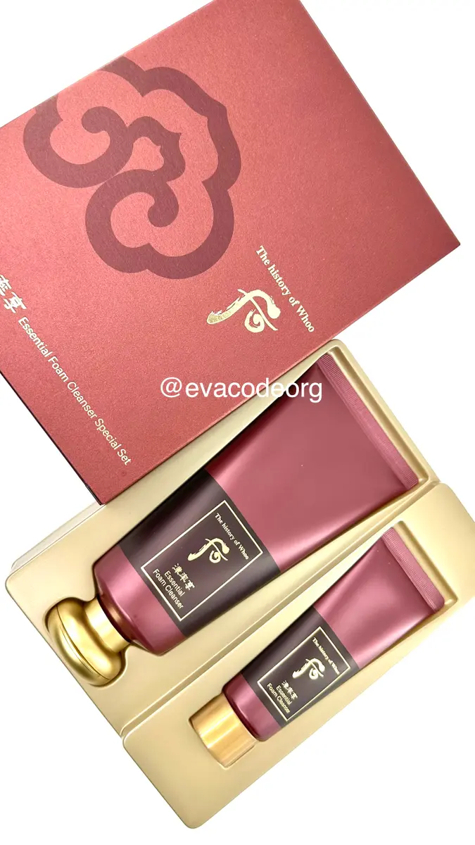 The History of Whoo Jinyulhyang Essential Foam Cleanser Special Set (Box 15) (360 g)