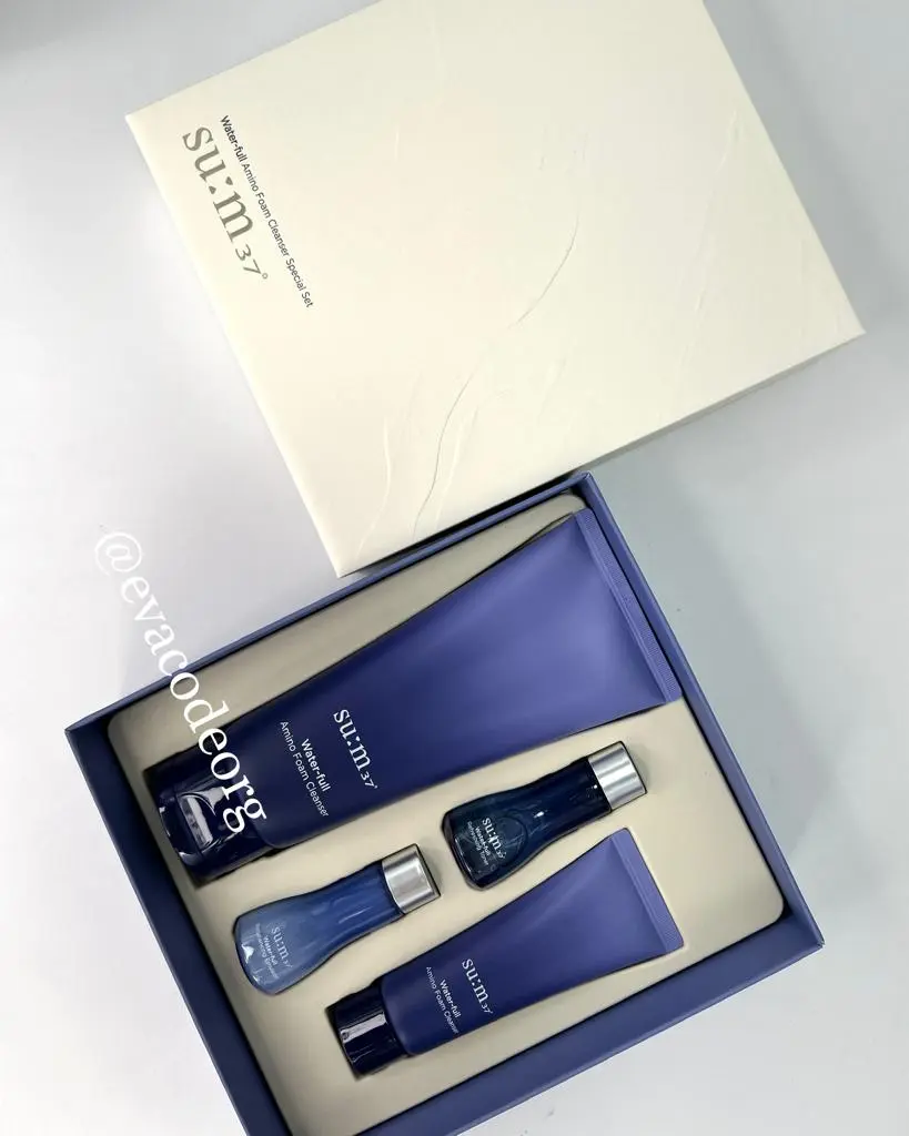 SU:M37 Water-full Amino Foam Cleanser Special Set (Box 6) (610 g)