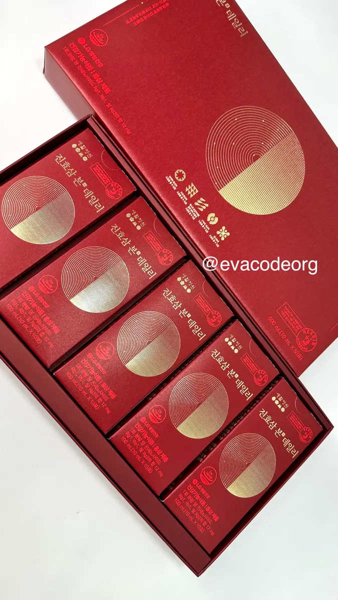 LG Household & Health Care Life 진효삼 본데일리 Red Ginseng (Box 5) (1040 g)