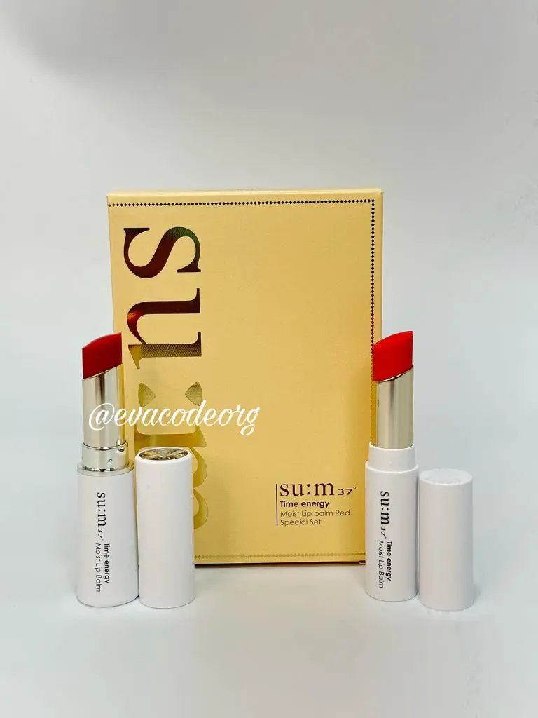 SU:M 37 Time Energy Moist Lip balm RED Special Set (65 g) (Box 30)