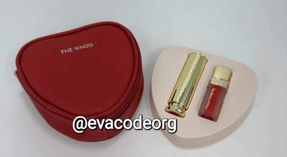 The History of Whoo Gongjinhyang: Mi Glow Lip Balm Red Special Set (140 g)