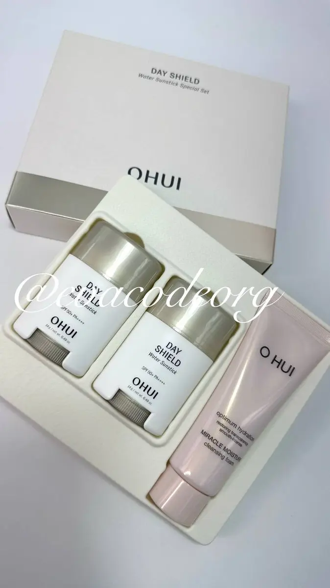 O HUI DAY SHIELD Water Sunstick (2 ea*14 g) Special Set (BOX 27) (180 g)