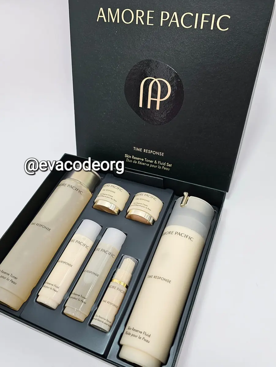 Amore Pacific Time Response Skin Reserve Toner & Fluid Set (930 g)