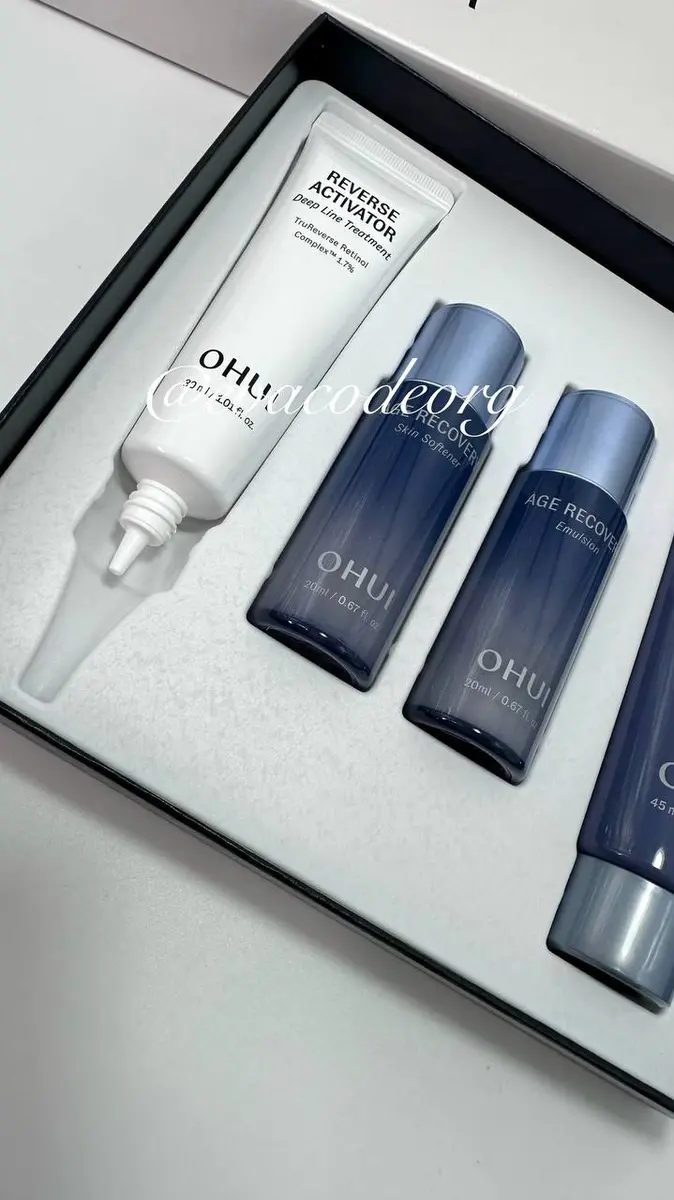 O HUI REVERCE ACTIVATOR Deep Line Treatment 30 ml Special Set (370g)