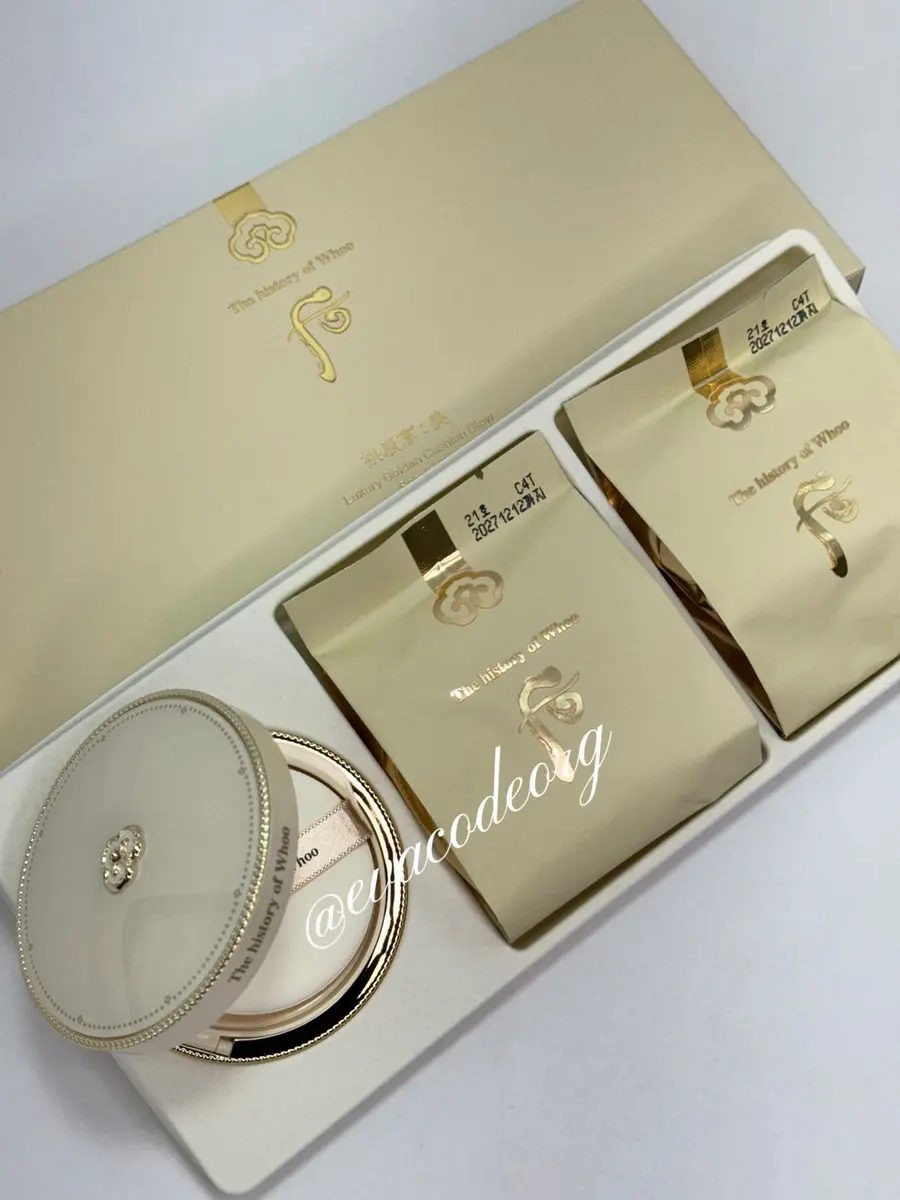 Тhe Нistory of Whoo Luxury Golden Cushion Glow (BOX 16)  (250 g)