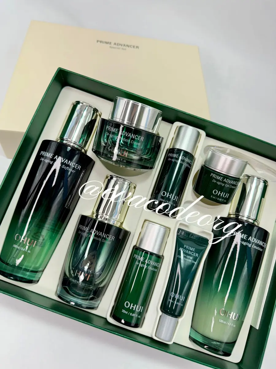 O HUI PRIME ADVANCER  De-Aging 3pcs Special Set (Serum) (1410 g) (Box 6)