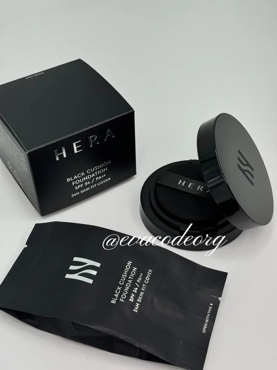 HERA Black Cushion Foundation SPF 34/ PA++ (140 g)