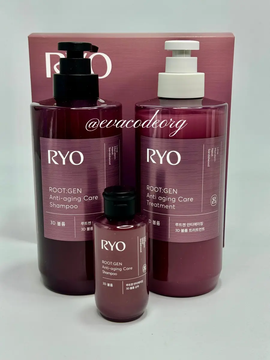 RYO Root:Gen Anti-aging Care Shampoo Gift Set (BOX 8) (1460 g)