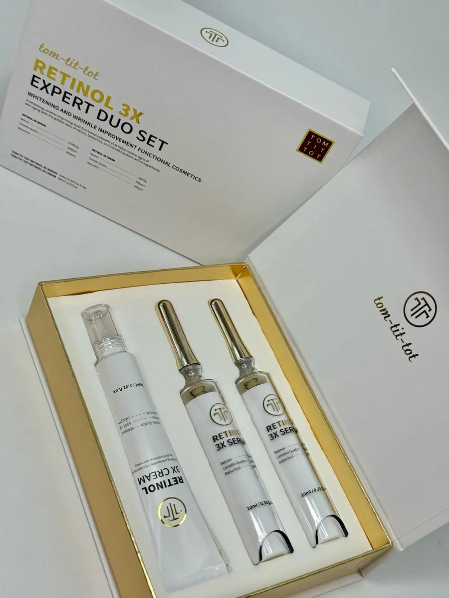 TOM-TIT-TOT (TTT) RETINOL 3X Expert Duo Set (Box 60) (260 g)