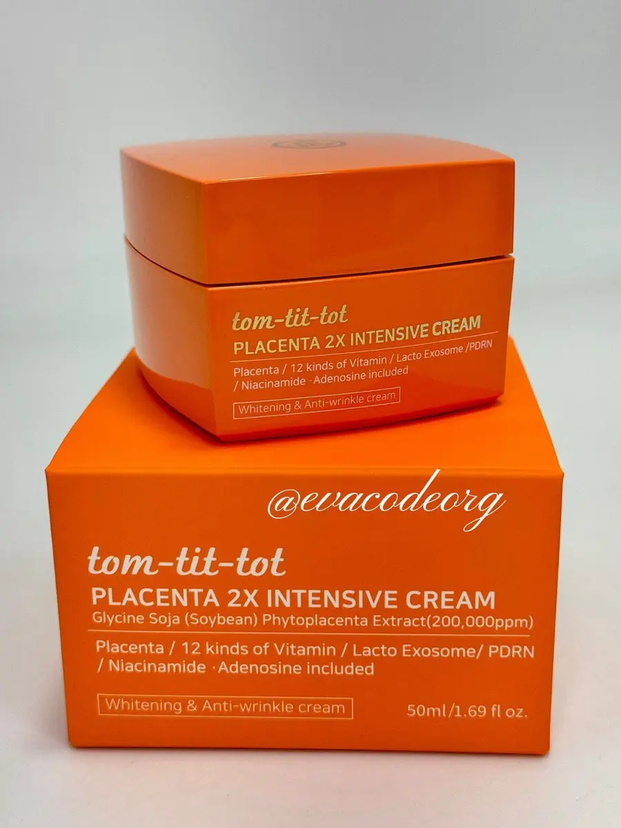 TOM-TIT-TOT (TTT) PLACENTA 2X INTENSIVE CREAM (Box 40) (210 g)