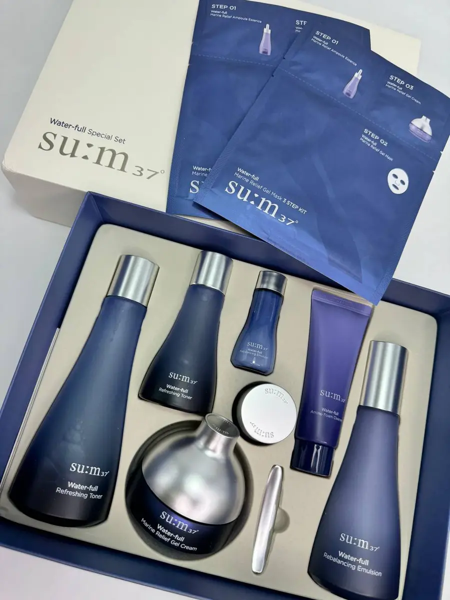 SU:M37 Water-full 3pcs Special Set (1630 g) (Box 3)