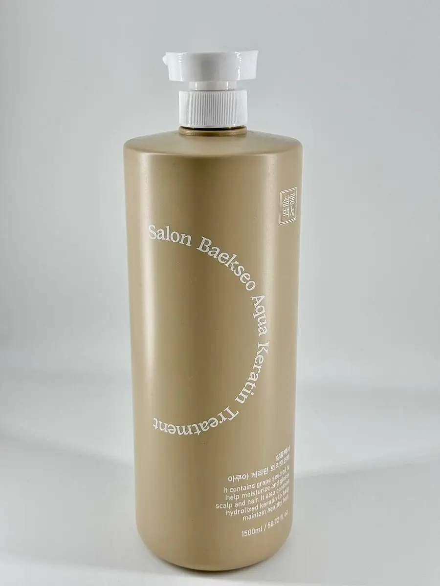 SALON BAEKSEO AQUA KERATIN TREATMENT 1500 ml (BOX10/5)  (1620 g)