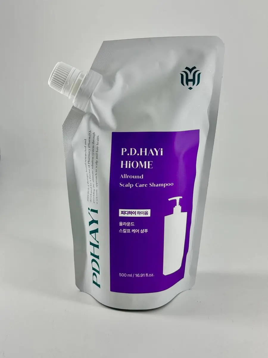P.D.HAYi HiOME Allround Scalp Care Shampoo 500 ml pouch REFILL (Box 6/24)  (520 g)