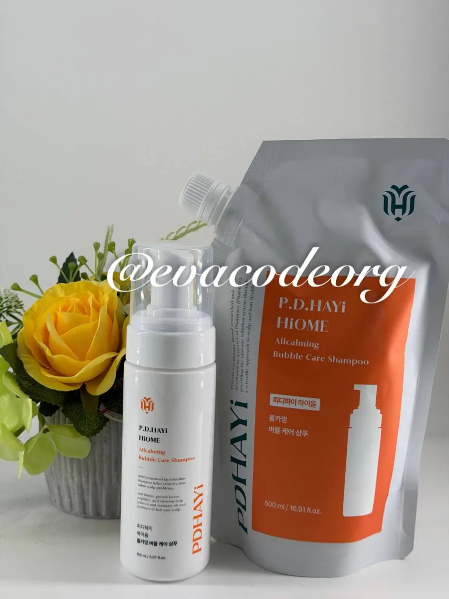 P.D.HAYi HiOME Allcalming Bubble Care Shampoo  (BOX 6/24) (580 g)