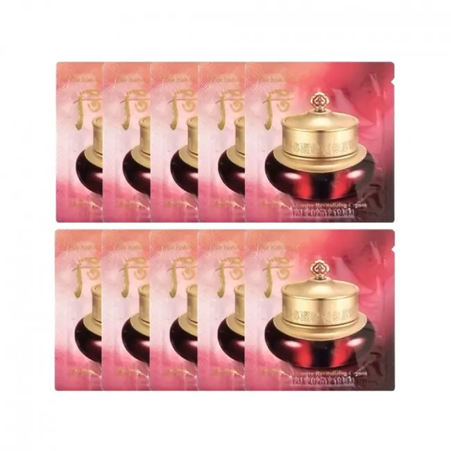 The History of WHOO Jinyulhyang Intensive Revitalizing Cream 1 ml * 120 ea (230 g)
