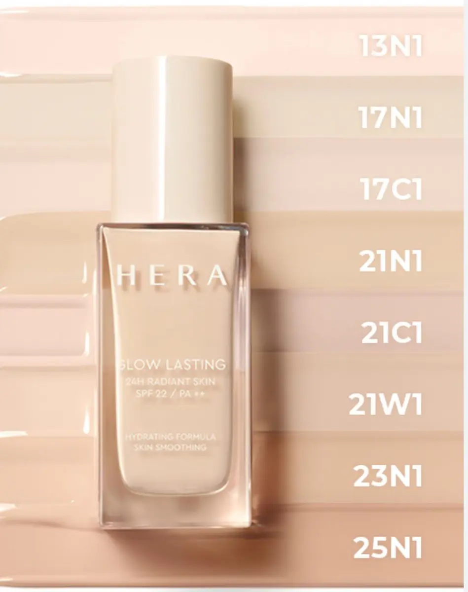 HERA Glow Lasting 24H Radiant skin SPF 22/ PA++ (155 g)