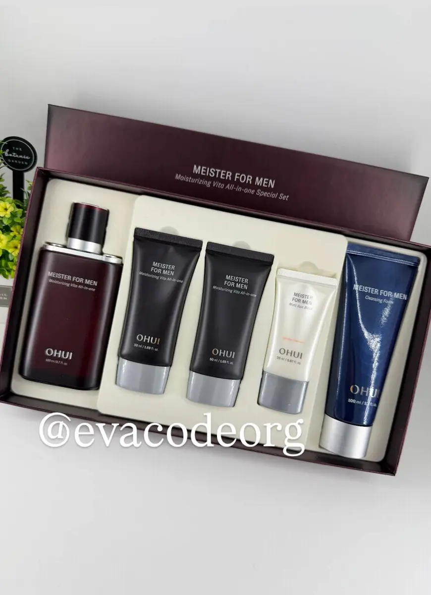 O HUI Meister for Men Moisturizing VITA All-in-one Special Set (910 g) (Box 6)