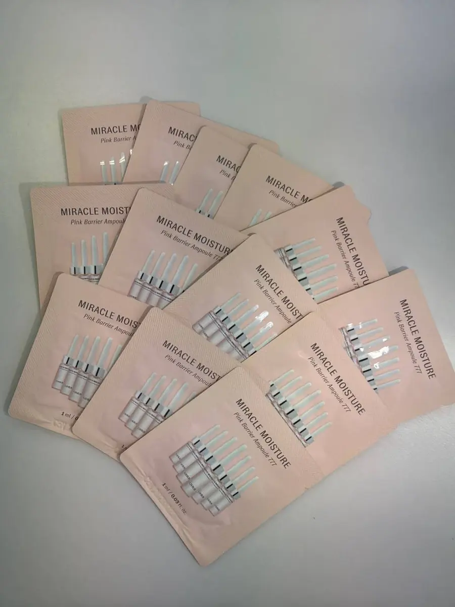 O HUI Miracle Moisture Pink Barrier Ampoule 777 1ml*60ea (120 g)