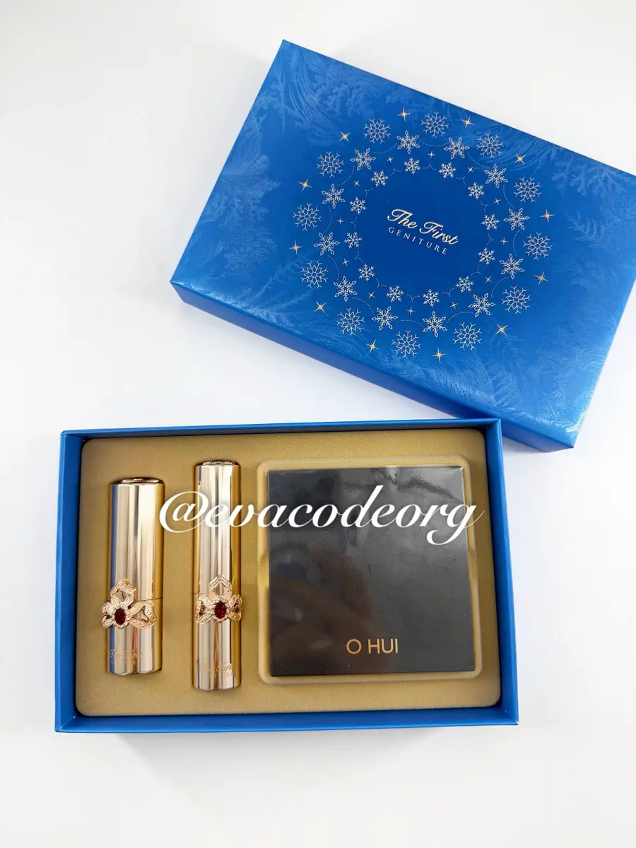 O HUI THE FIRST GENITURE LIPSTICK & LIPBALM RED DUO Special Set (280 g) (Box 10)