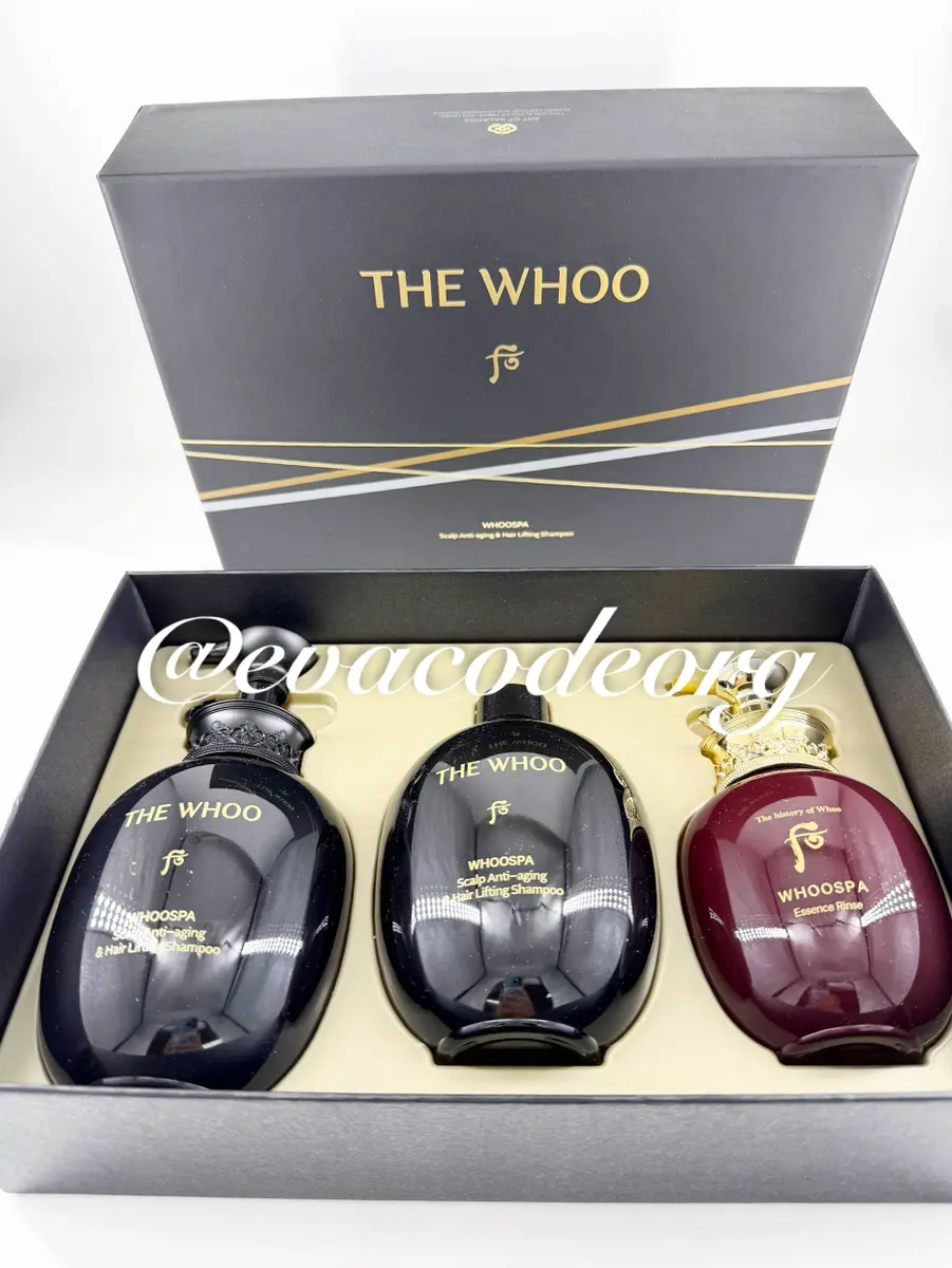 THE WHOO WHOOSPA Scalp Anti-Aging and Hair Lifting Shampoo Special Set (Box 6) (1580 g)
