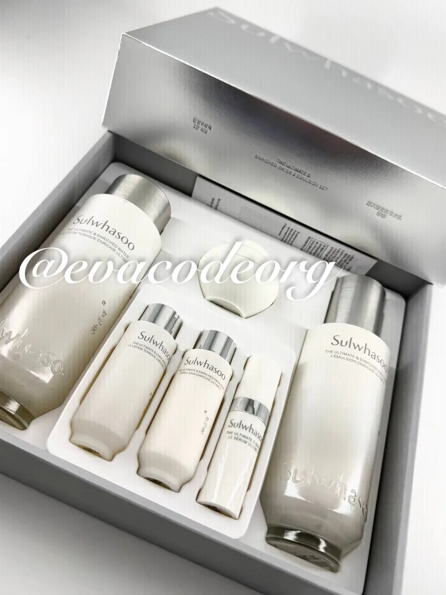 Sulwhasoo The Ultimate S Enriched Water & Emulsion Set (1180 g)