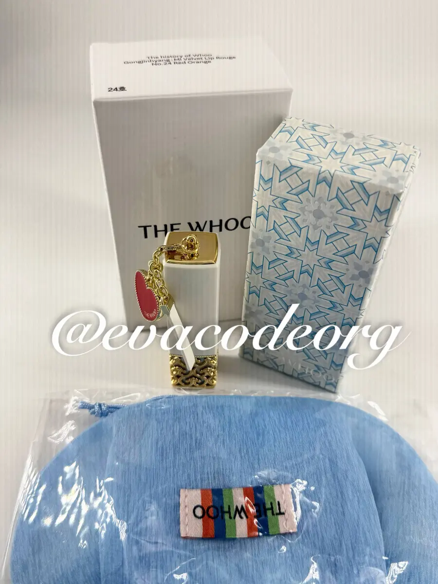 THE HISTORY OF WHOO Gongjinhyang Mi Velvet Lip Rouge Special Set (110 g) (Box 30)