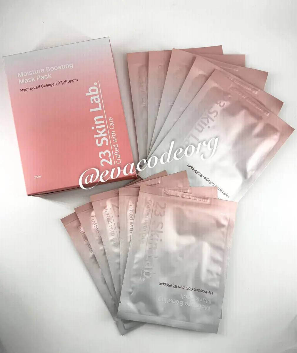 23Skin Lab. Moisture Boosting  Mask Pack 10 sheets (Box 20) (360 g)