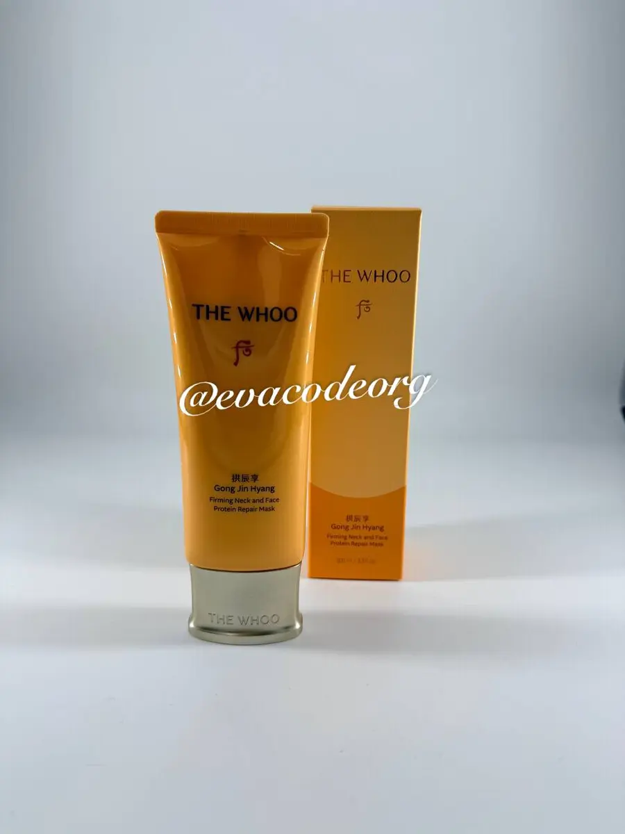 THE HISTORY of WHOO Gongjinhyang Firming Neck and Face Protein Repair Mask (Box 35) (140 g)