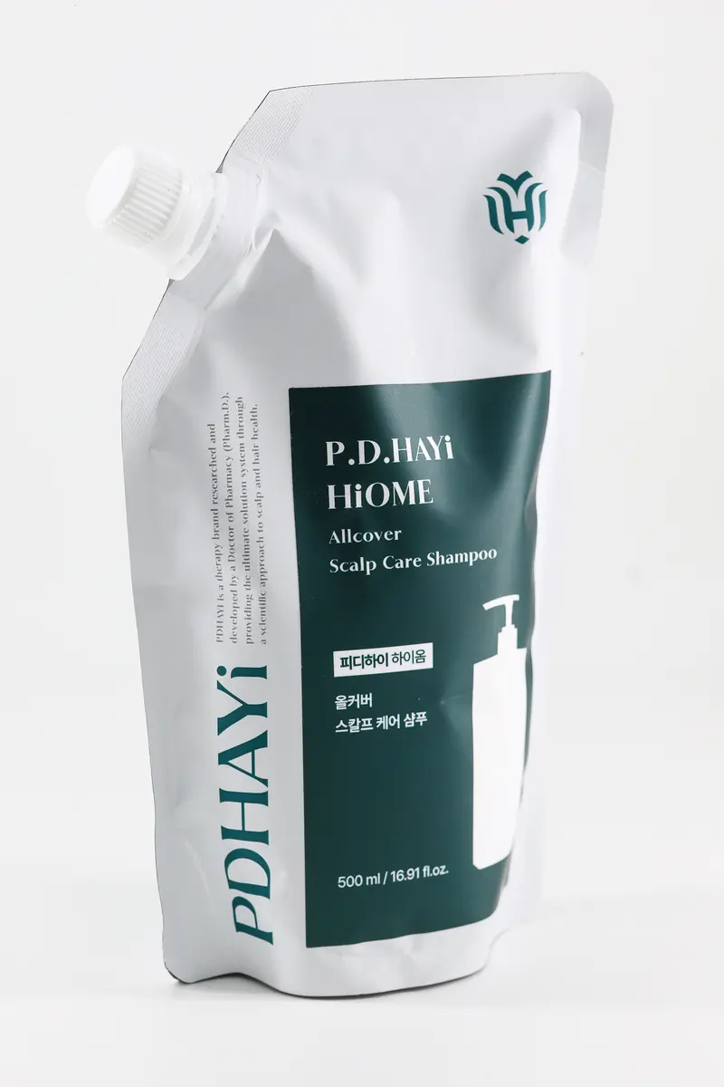 P.D.HAYi HiOME Allcover Scalp Care Shampoo 500 ml pouch REFILL (Box 6/24) (520 g)