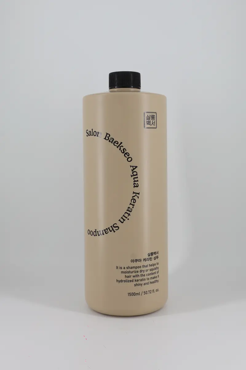 SALON BAEKSEO AQUA KERATIN SHAMPOO 1500 ml  (BOX10/5) (1630 g)