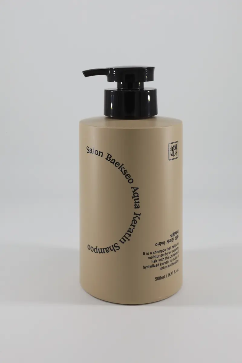 SALON BAEKSEO AQUA KERATIN SHAMPOO 500 ml (BOX10/20)  (560 g)