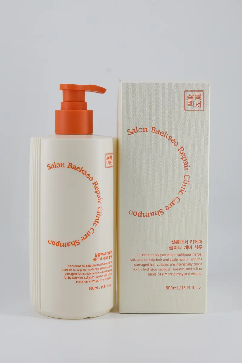 Salon Baekseo Repair Clinic Care Shampoo 500 ml (BOX10/20)   (590 g)