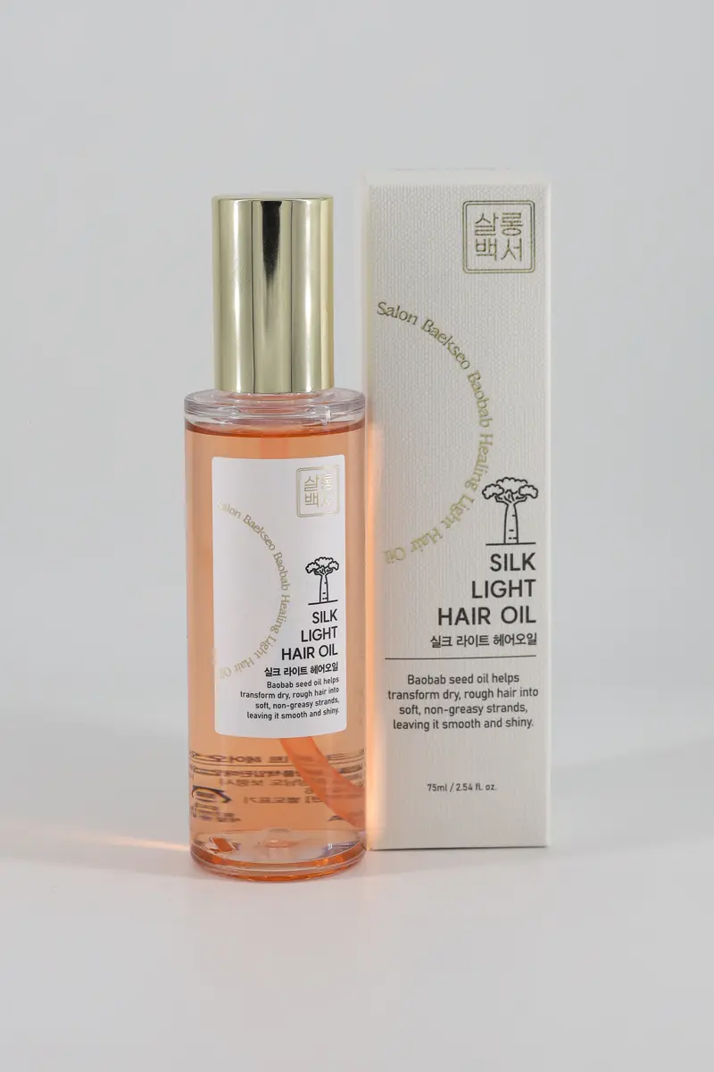SALON BAEKSEO Silk Light Hair OIL (Box 10/40)  (130 g)
