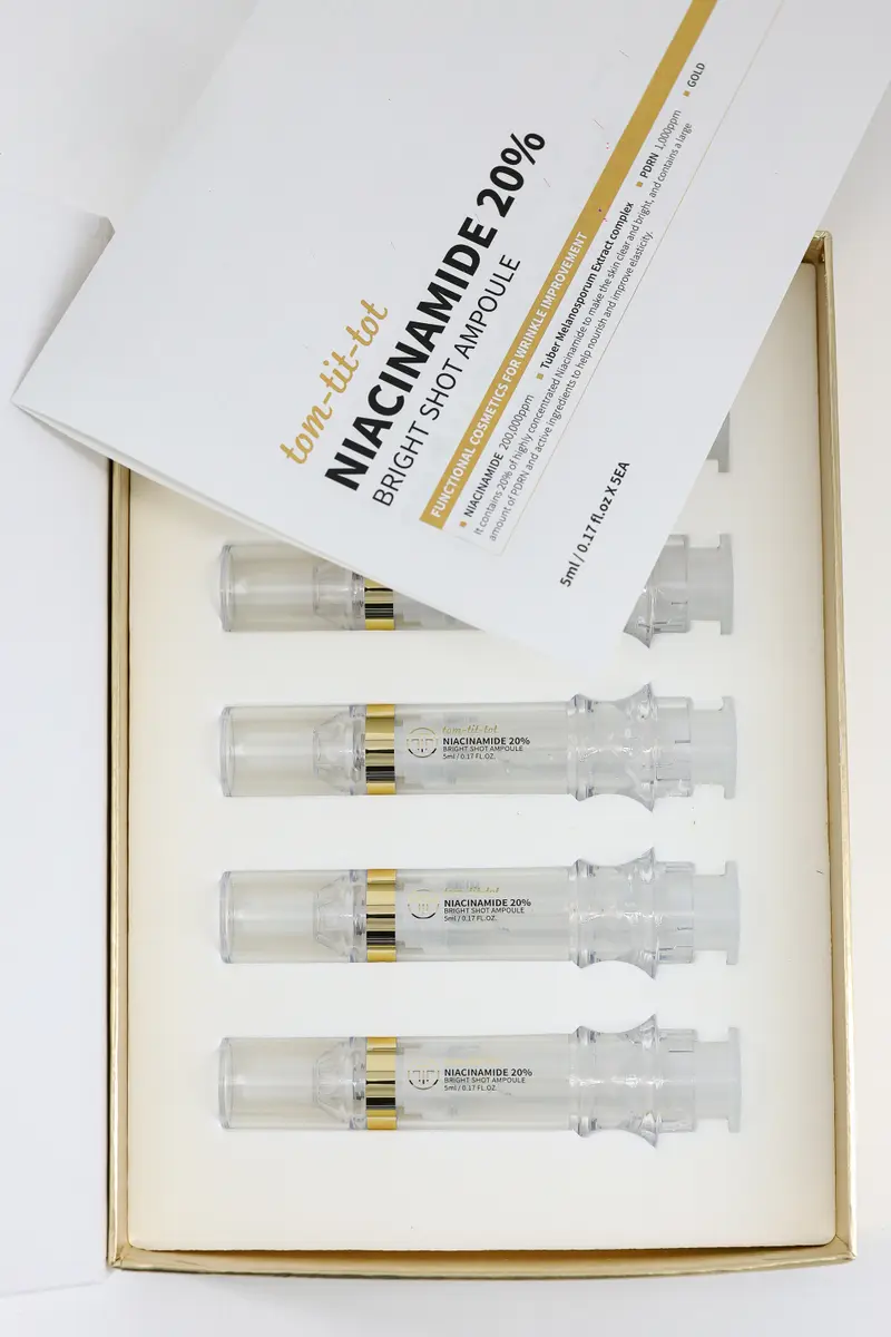TOM-TIT-TOT (TTT) NIACINAMIDE 20% BRIGHT SHOT AMPOULE (Box 40) (350 g)