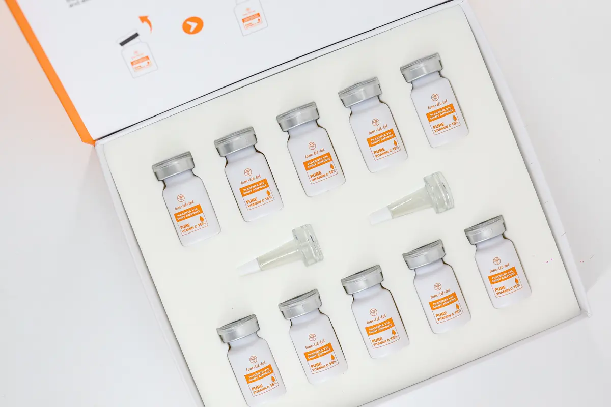 TOM-TIT-TOT (TTT) Placenta V15 Shiny Ampoule (Box 20) (400 g)