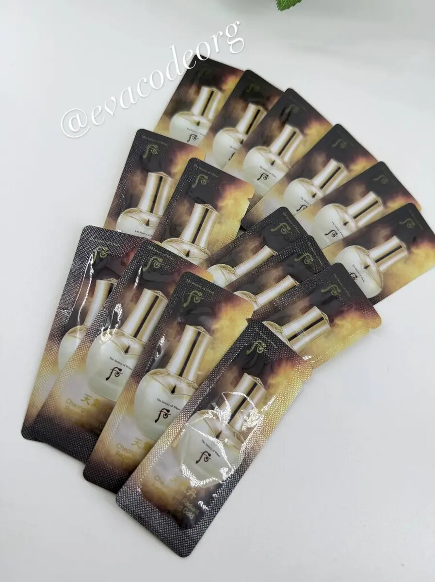The History of WHOO Cheongidan Radiant Regeneration Gold Concentrate 1ml * 120ea (220 g)
