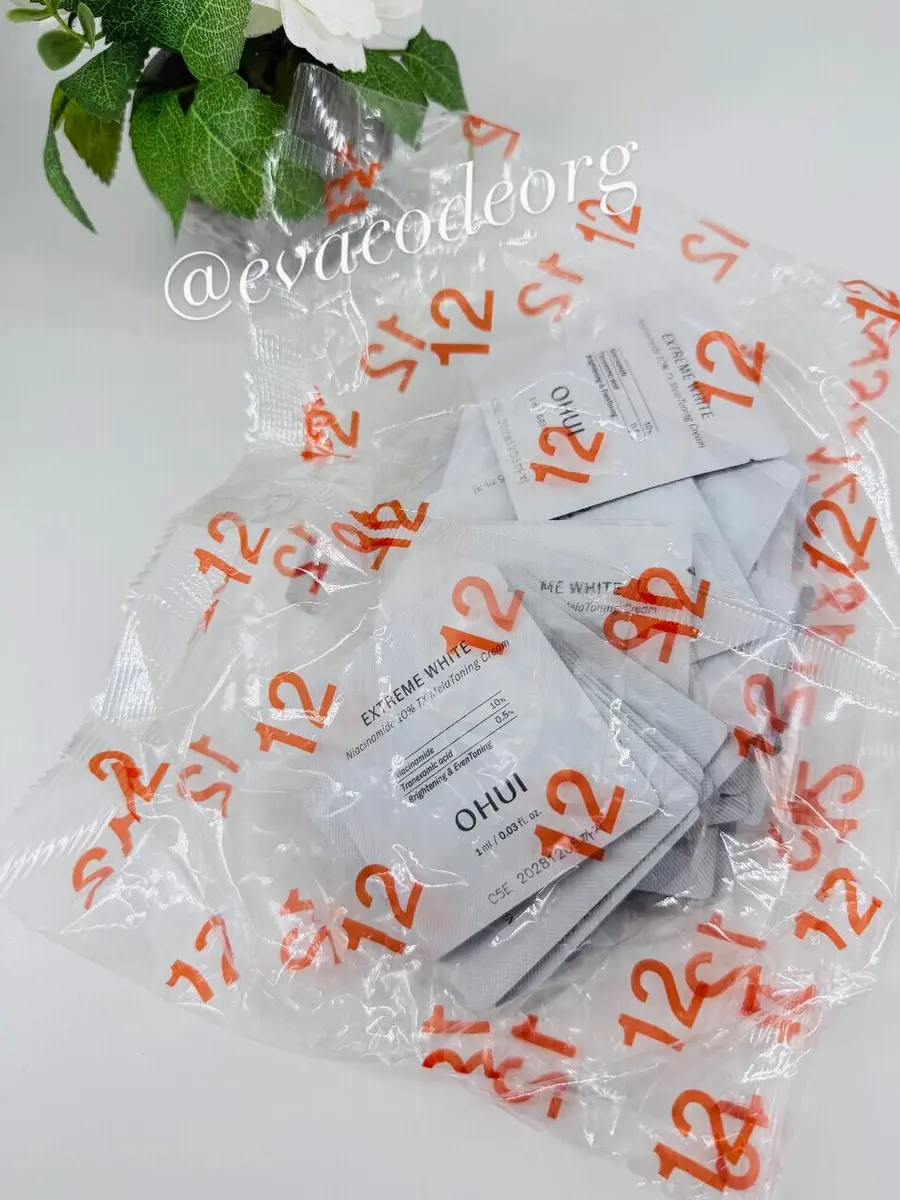 O HUI Extreme White Niacinamide 10% TX MelaToning Cream 1ml * 60ea (120 g)