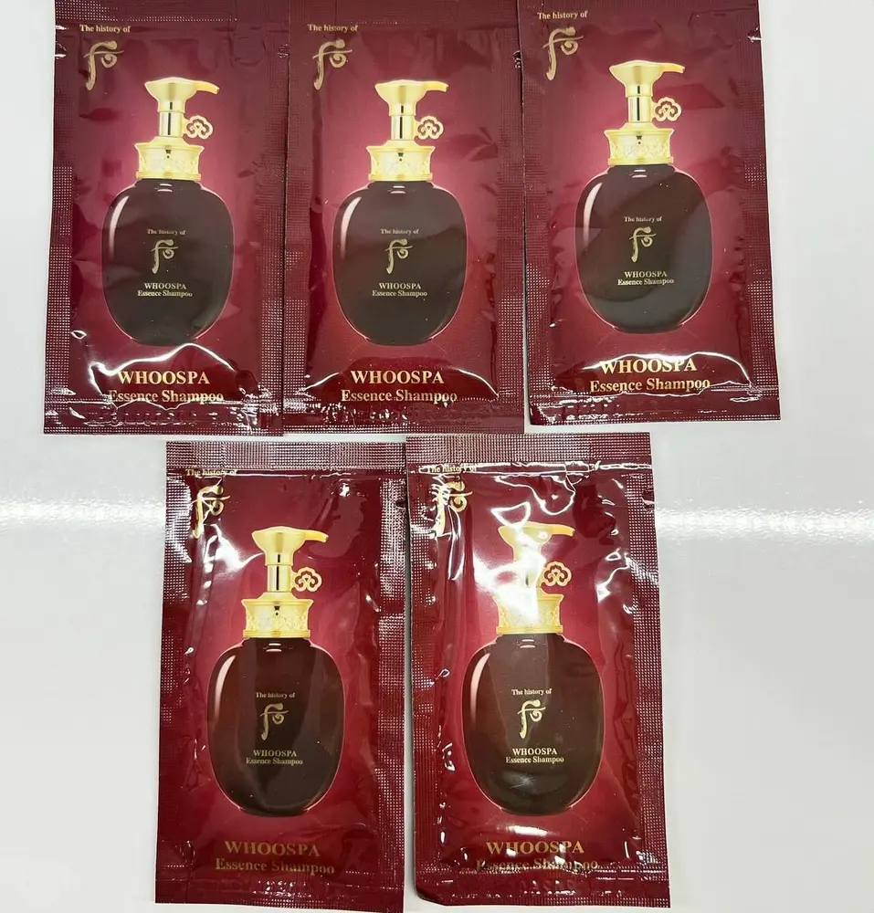 THE HISTORY OF WHOO WHOOSPA Essence Shampoo 8ml * 100ea (1100 g)