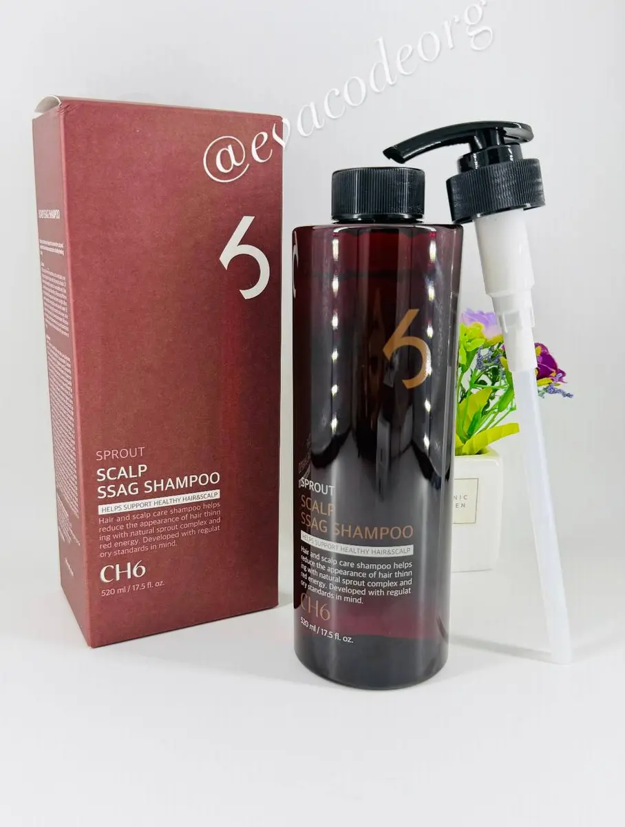 CH6 Scalp SSAG SHAMPOO 520 ml (Box 20) (650 g)