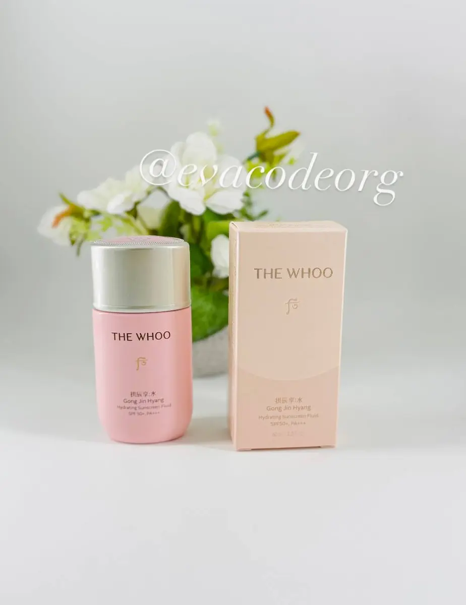 THE HISTORY OF WHOO Gongjinhyang: Hydrating Sunscreen Fluid SPF50+/PA+++ (BOX 35) (110 g)