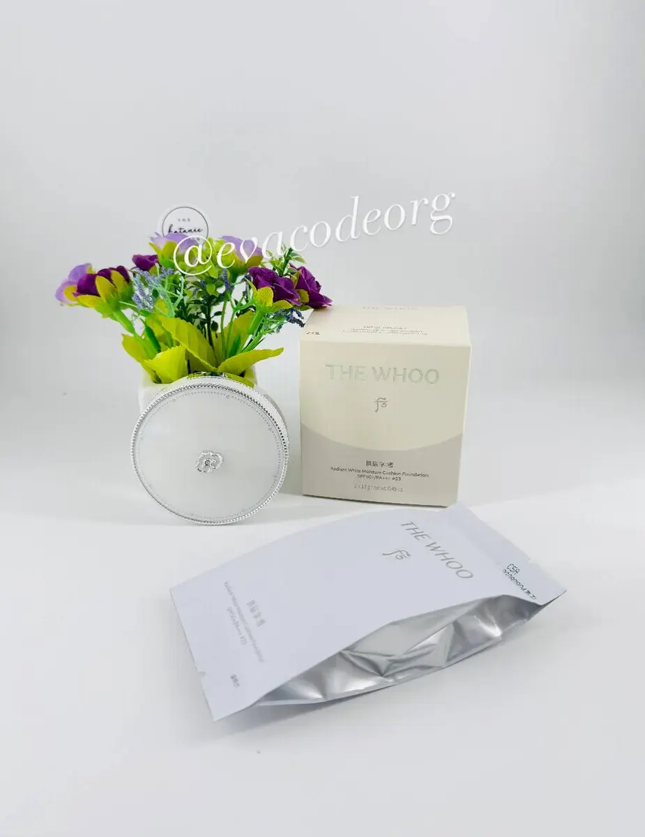 The History of Whoo Gongjinhyang:Seol Radiant White Moisture Cushion Foundation (BOX 30)  (150 g)