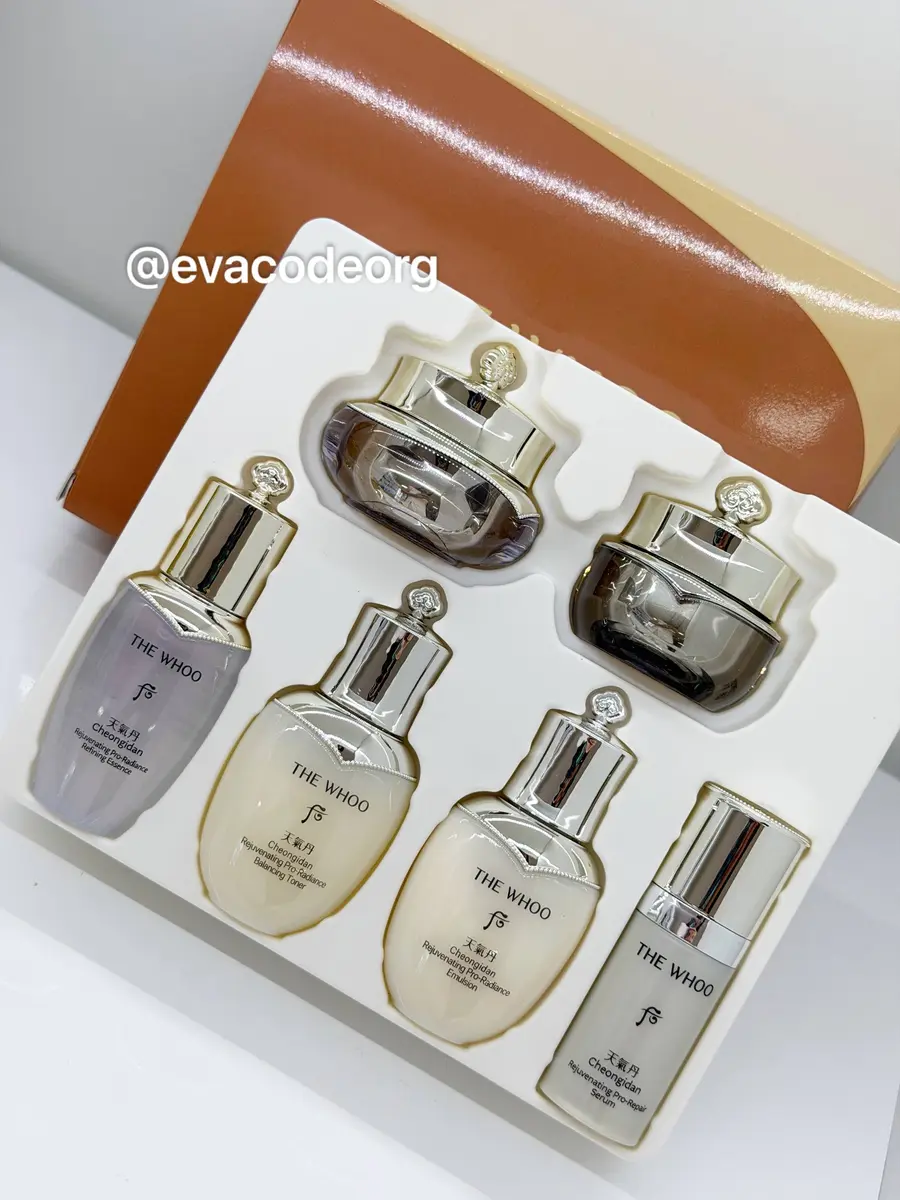 The History of Whoo Cheongidan Rejuvenating Pro-Radiance 6pcs Gift Set (320 g)