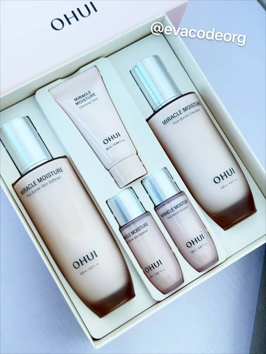 O HUI MIRACLE MOISTURE 2pcs special set NEW (Box 6) (1010 g)