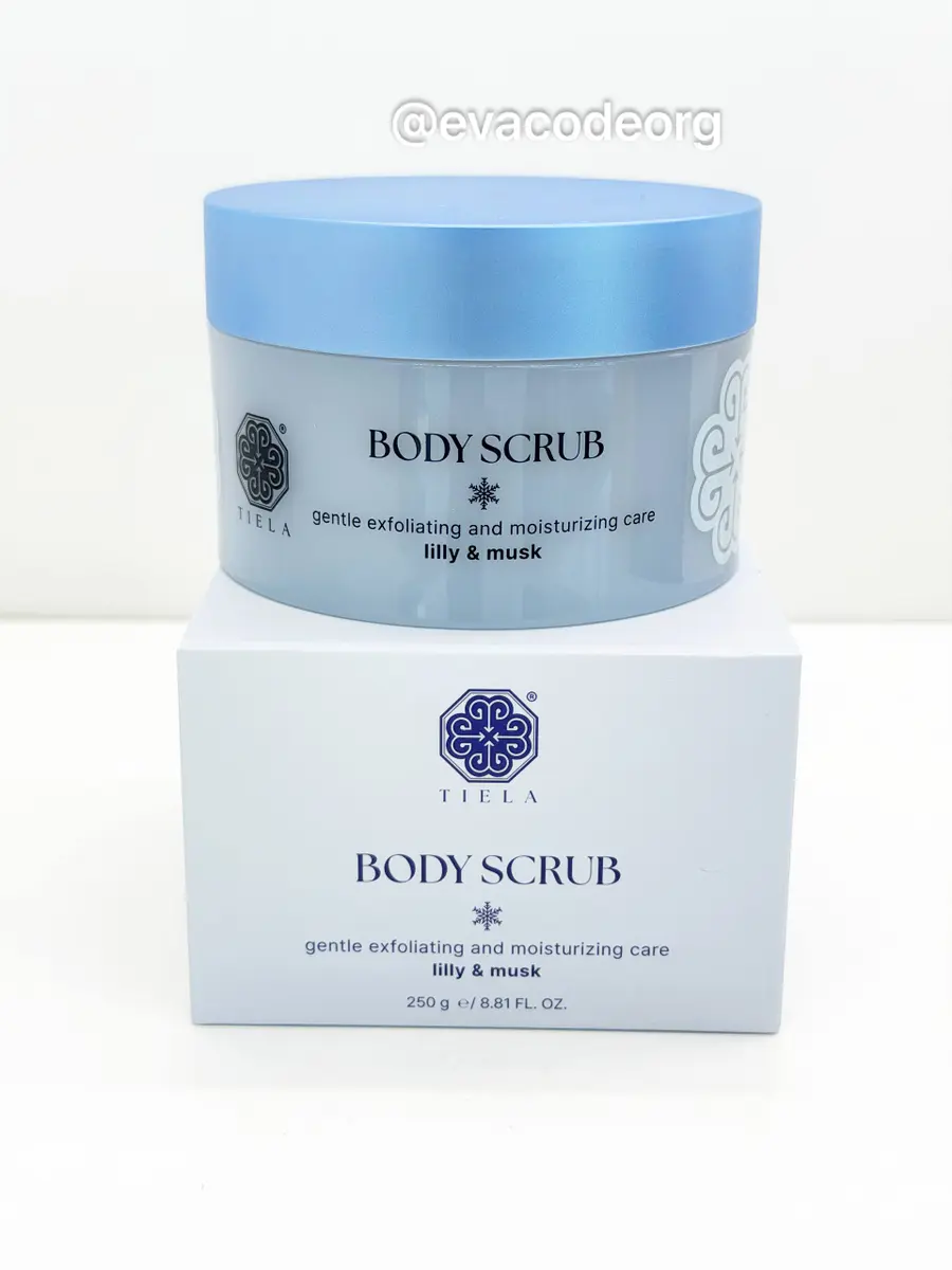TIELA Perfume Therapy Body Scrub Pure Collection Lily & Musk (350 g) (BOX 40)