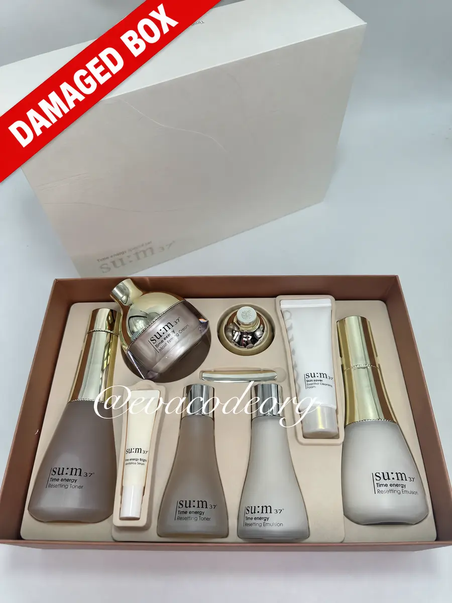 [DAMAGED BOX]	 SU:M37 Time energy 3pcs Special Set (1850 g) (Box 2)