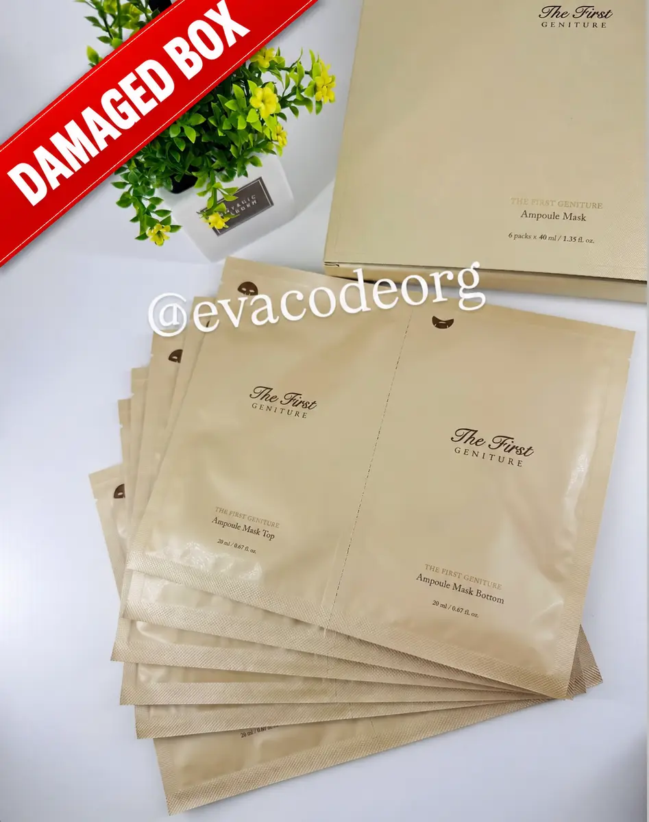 [DAMAGED BOX] O HUI THE FIRST GENITURE AMPOULE MASK 6 ea (Box 20) (370 g)
