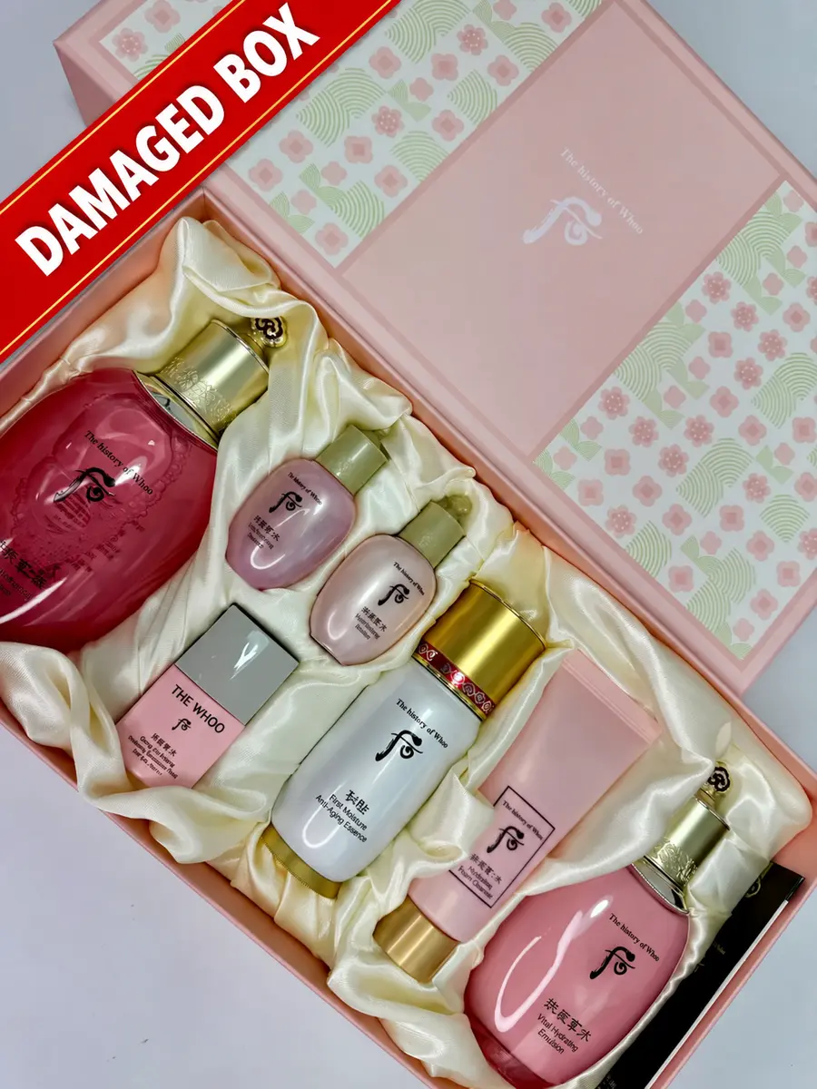 [DAMAGED BOX] The History of Whoo Gongjinhyang: Soo 3pcs Special Set (1380 g)